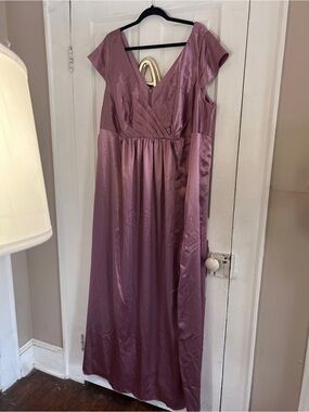 Azazie Bridesmaid Dress -Vintage Mauve